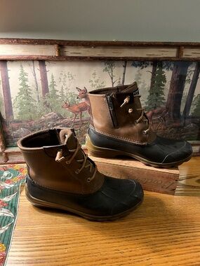 Sperry Waterproof Duck Boots - Casual Outdoor Ankle rain Boots